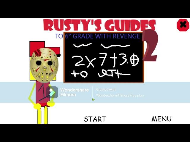 Rusty Guide To Revenge 2 Update 2 - Baldi's Basics V1.4 Mod