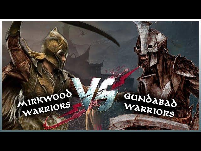 MIRKWOOD WARRIORS vs GUNDABAD WARRIORS (4 Round) | Dagor Birim Savaşları