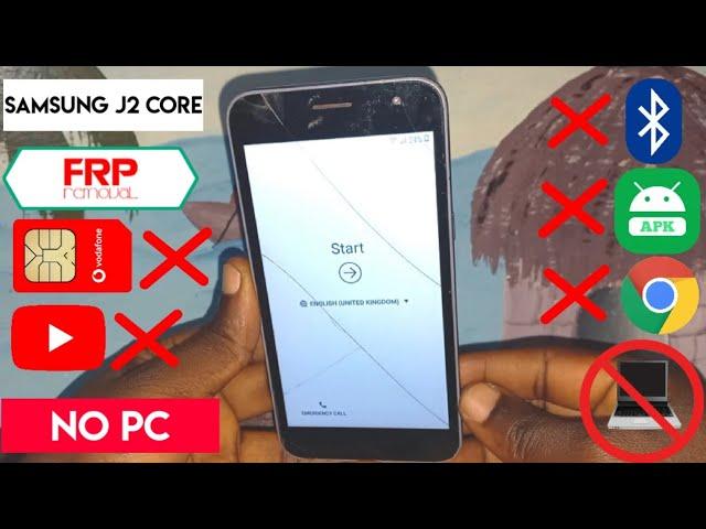 Samsung J2 CORE (SM-J260) Google Account Frp Bypass 2022 || No Sim No Bluetooth No Pc