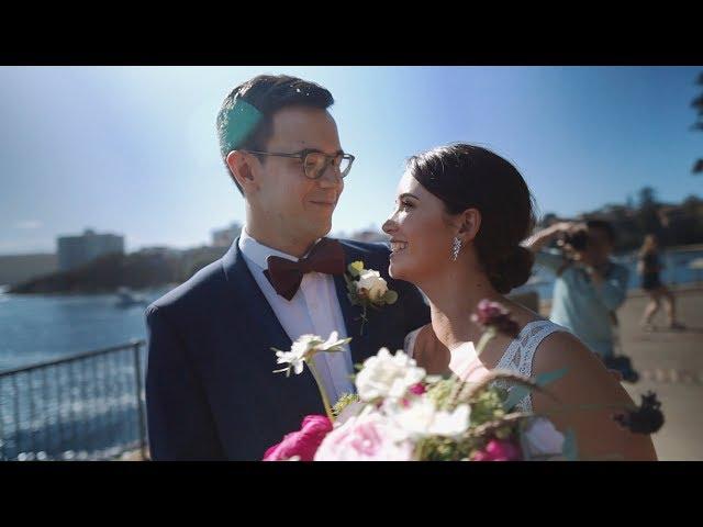 Monica + Nick Teaser Film // Beachside Dojo // Sydney Northern Beaches Wedding Videography