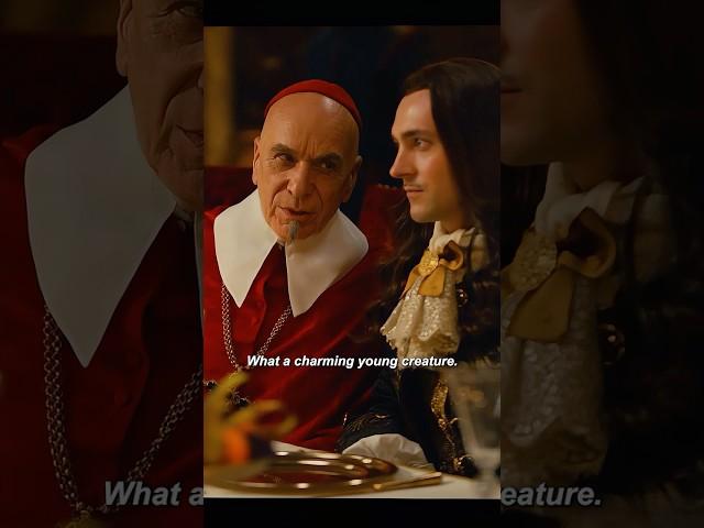 The King looking forward that Princess could impression on Holiness Cardinal.#shorts  #movie