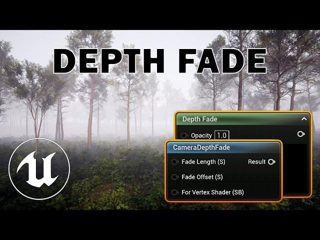 Depth Fade & Camera Depth Fade Nodes EXPLAINED! Unreal Engine Materials