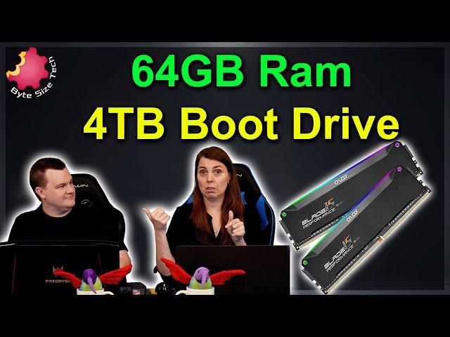 Maximizing My PC: The Reasons Behind Choosing 64GB RAM & 4TB SSD — Byte Size Tech