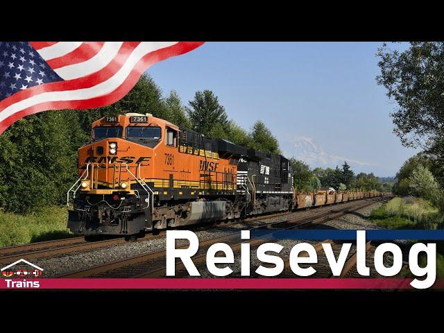 Reisevlog | Bahnfotografie mit dem öffentlichen Verkehr in den USA