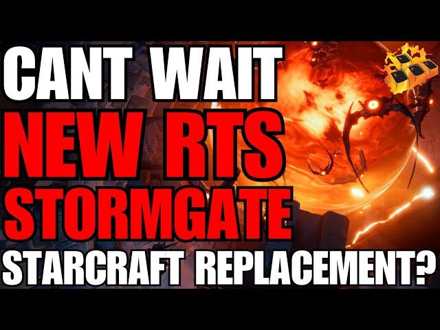 RTS IS BACK! Stormgate Coming From Frost Giant Studios!! Starcraft Replacement!? Cinematic Trailer!