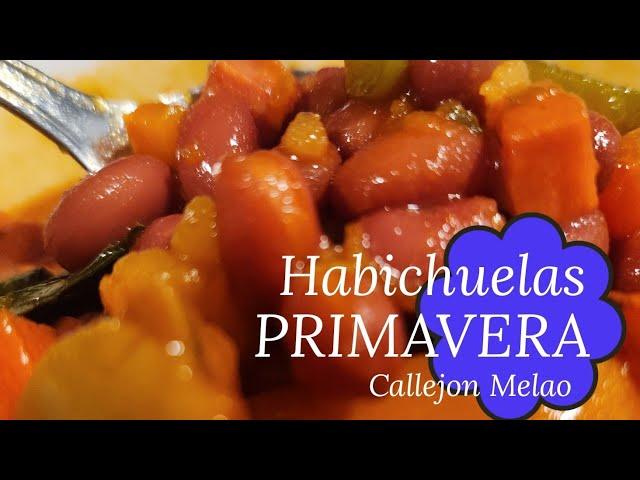 Habichuelas Guisadas Primaveral