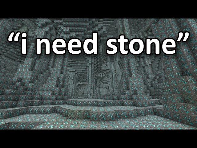 Minecraft but you can NEVER find what you NEED