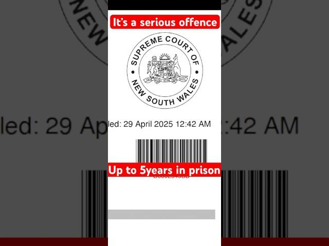 "It’s a serious indictable offence — punishable by up to 5 years in prison." #176.2