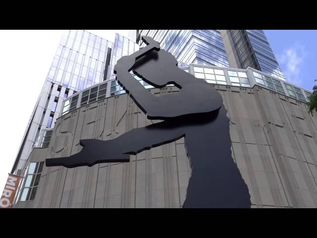 Seattle, Washington - Seattle Art Museum - Hammering Man HD (2014)