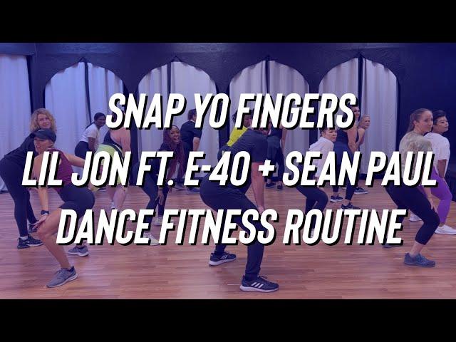 Snap Yo Fingers - Lil Jon Ft. E-40 & Sean Paul  - Dance Fitness with Rick Coffey aka bigkidrick