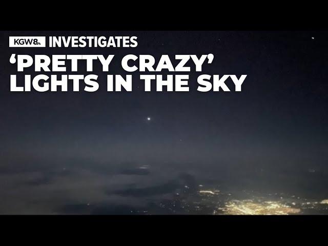 UFO sightings in Oregon skies baffle some commercial pilots