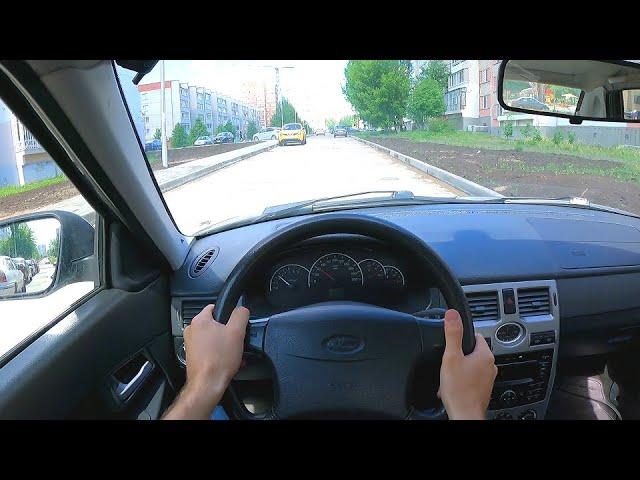 2012 LADA PRIORA 1.6L (98) POV TEST DRIVE