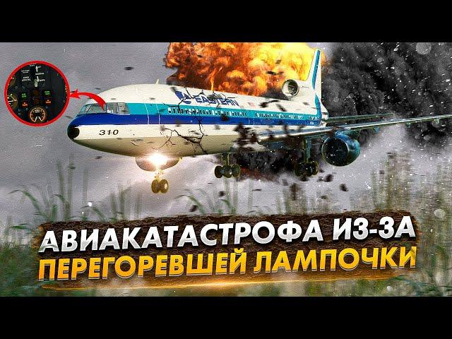 Авиакатастрофа Lockheed L-1011 TriStar в Эверглейдсе из за перегоревшей лампочки