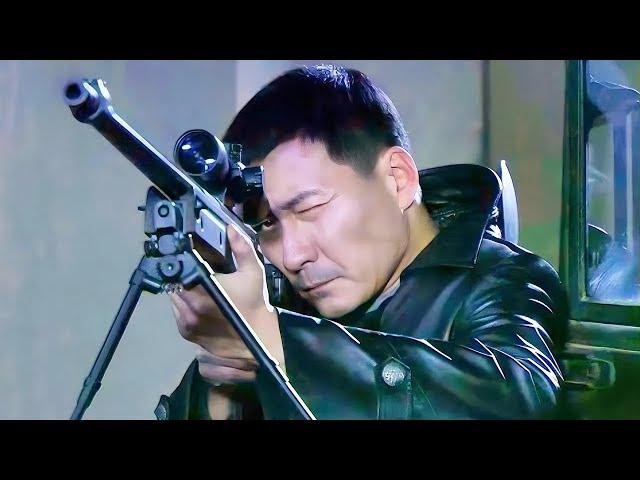 The Chinese agent pulled out a sniper rifle to rescue the hostage!