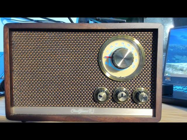 Vintage Retro Radio Moscow World Service recording from 1985 on Choyong R1 Bluetooth