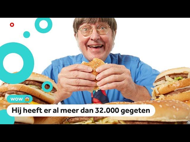 Man eet al 50 jaar (bijna) iedere dag een hamburger