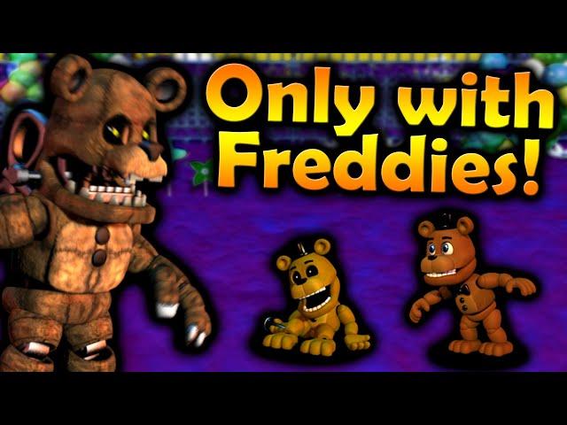 Can you beat FNAF World with ONLY Freddys?