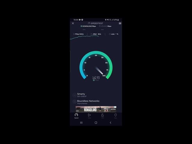 SMARTY UK 4G/4G+/LTE SPEED TEST 150MBPS+ SPEED ** Free month code in description **