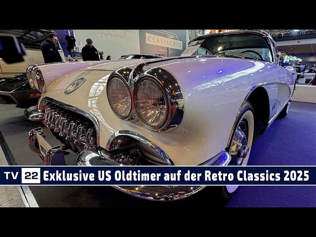 MOTOR TV22: Exklusive US Oldtimer Raritäten von der ForSale GmbH Nürtigenn auf der Retro Classics