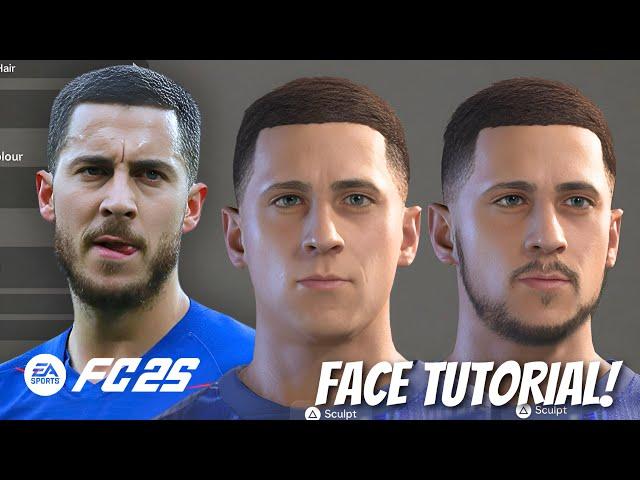 How to create EDEN HAZARD in EA FC25