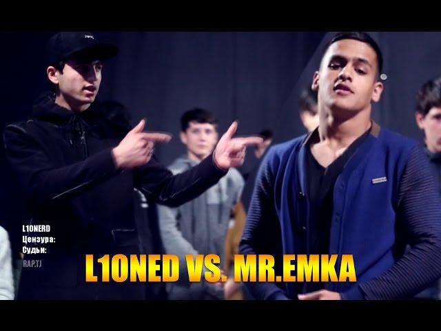 Видео Battle L1ONERD vs. Mr Emka (RAP.TJ)