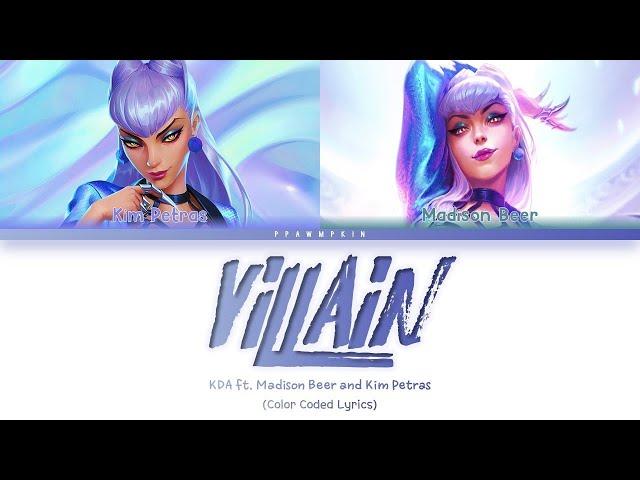 K/DA ft. Madison Beer - VILLAIN текст песни на русском и узбекском языках #lyrics #текст#music #