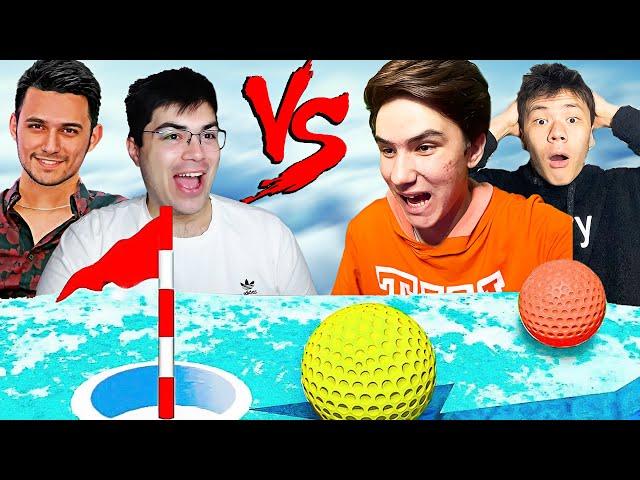 LEGENDALAR JANGI! TEAM ABBOZZA VS TEAM DONNI - GOLF WITH YOUR FRIENDS