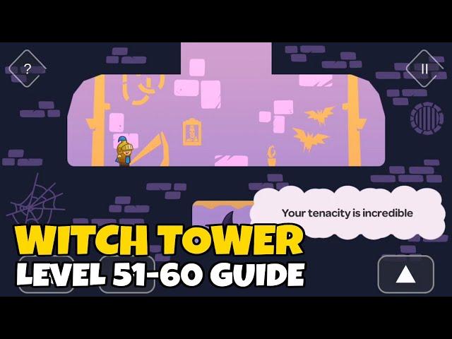 Tricky Castle WITCH TOWER Level 51 52 53 54 55 56 57 58 59 60 Walkthrough