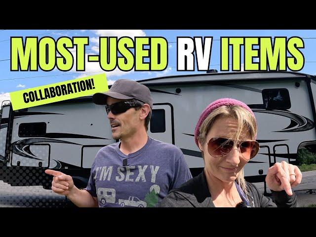 Most Used RV Gadgets!  Full Time RV!  Collab Video!