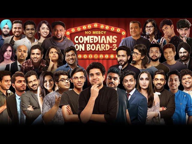 COMEDIANS ON BOARD 3 | NO MERCY | DAY 1