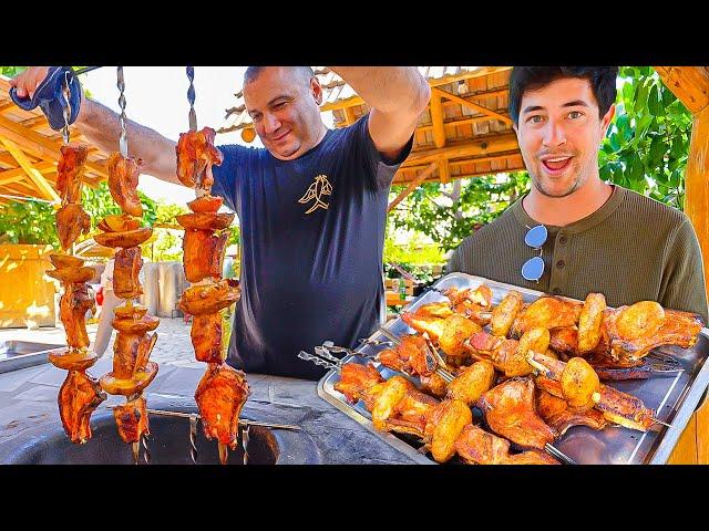 This Country is BBQ Heaven!! CRAZY Street Food in Armenia  Khorovats & Trout Barbecue!!