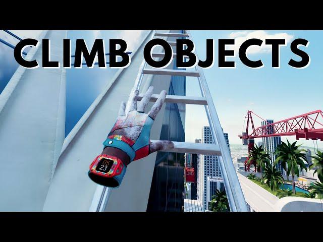 How to climb objects | Unity VR Development