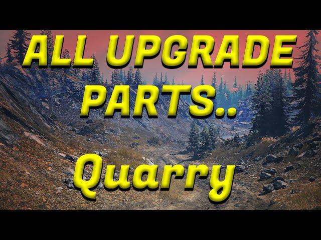 Snow Runner - All Upgrades in Quarry - Taymyr