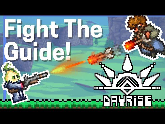 Fight The Guide! Dayrise Mod Showcase || Terraria