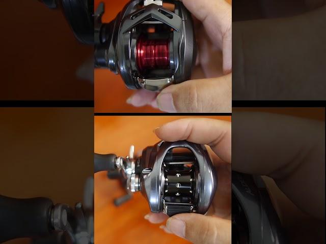 Daiwa alphas air VS Shimano aldebaran MGL  #shot #shots #ตกปลา #daiwafishing #shimanoreels