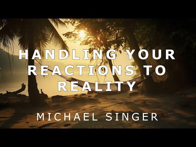 Michael Singer - Handling Your Reactions to Reality