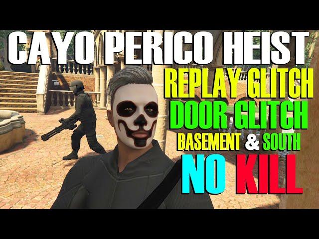 Replay Glitch, Door Glitch, No Kill in Cayo Perico Heist GTA Online 2024 SOLO Money Guide