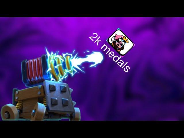  2000 medals with Sparky Rage Deck - Clash Royale