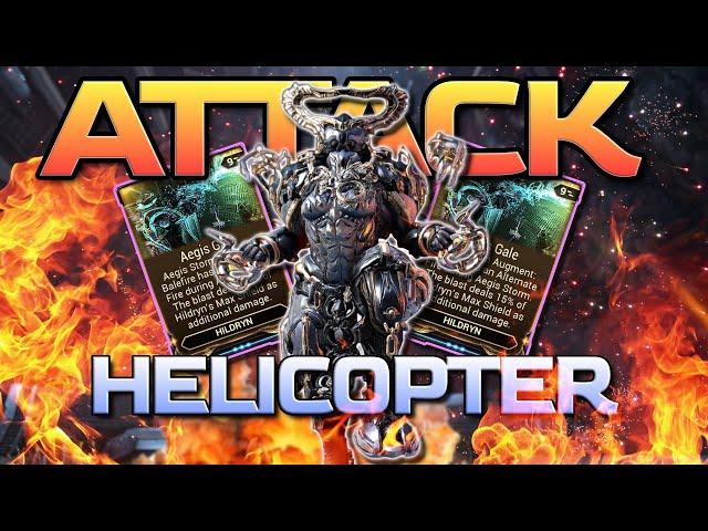 HILDRYN The Attack Helicopter | Aegis Gale Augment Build!