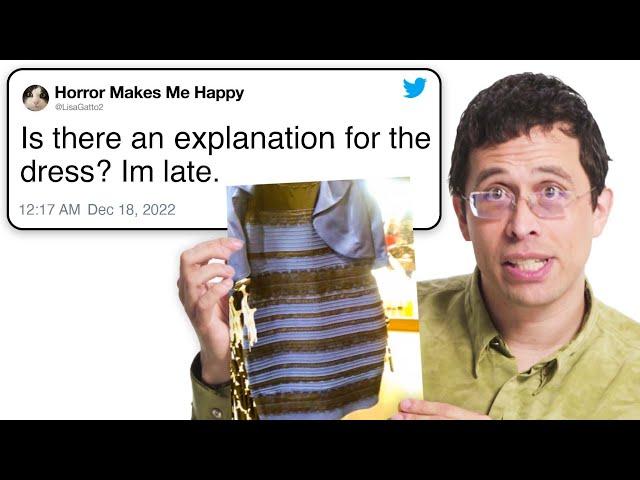 Neuroscientist Answers Illusion Questions From Twitter | Tech Support | WIRED