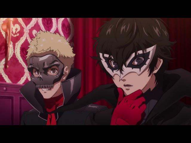 Ann meets The Phantom Thieves for the first time - Persona 5: The Animation (Dub)