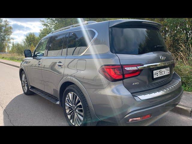 Взял Infiniti QX80 - премиум, который  лучше и дешевле Land Crusier, как так?/Инфинити КуИкс 80 2021