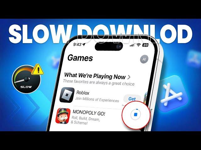 How to Solve Slow Download Speeds for Apps on iPhone | Boost Your Download Speed