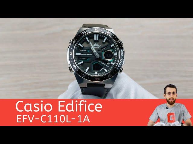 Динамика, драйв и записная книжка / Casio Edifice EFV-C110L-1A