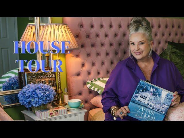 SMALL HOME TOUR | Maximalist Home with Vibrant Colour, Feminine Florals,  and Lots of Fun! xo