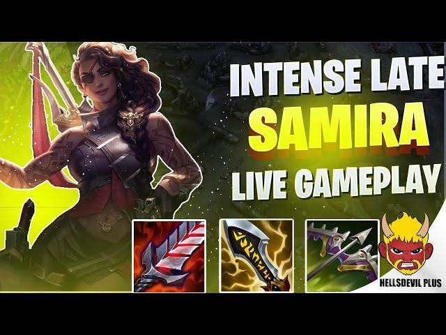 INTENSE Samira Late Game! - Wild Rift HellsDevil Plus Gameplay