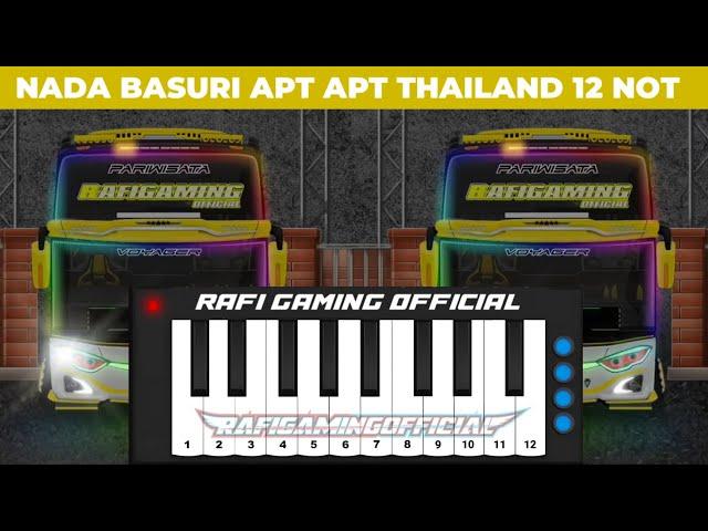 Telolet Basuri Pianika Nada Apt Apt Thailand 12 Corong Remix | Free Flm