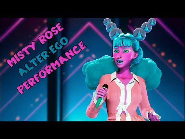 Misty Rose Alter-Ego Singing Performance