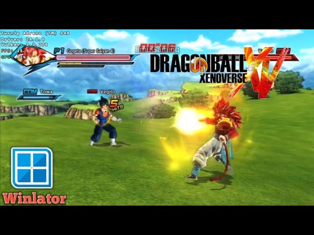 Winlator 10.0 Hotfix Amod - Dragon Ball Xenoverse (Windows) on Android Poco X3 Pro