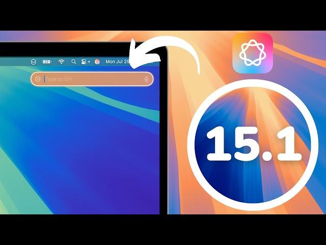 macOS Sequoia 15.1 - What's new? (Apple Intelligence)